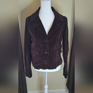 Women's Brown Corduroy Jacket